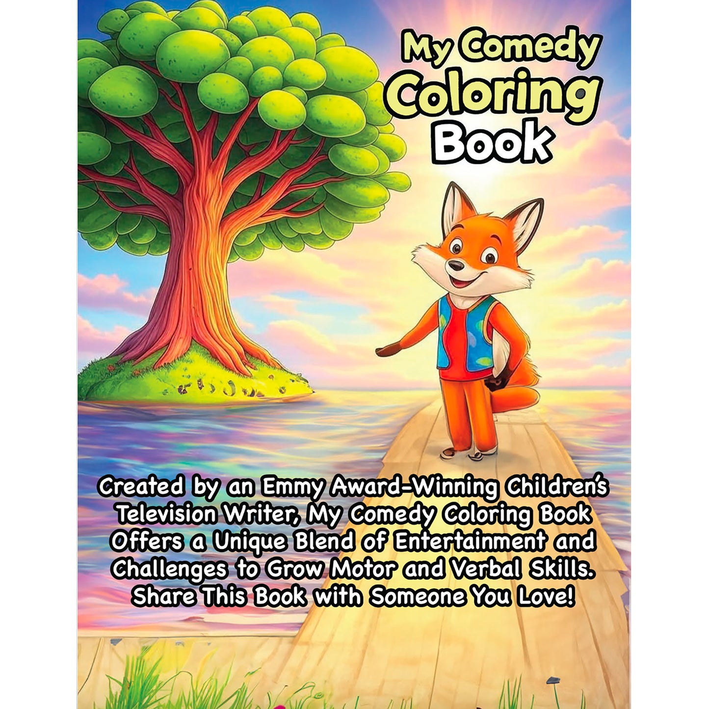 My Comedy Coloring Book: 100 Pages of Coloring, Jokes, Challenges, and More!